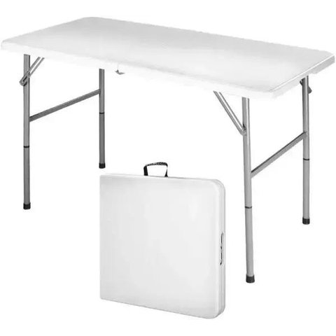 Mesa Dobrável Pelegrin Pel-211B com Altura Ajustável Vira Maleta