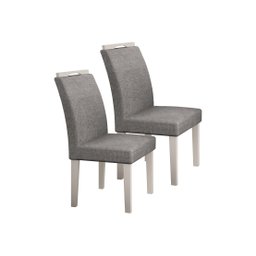 Kit 2 Cadeiras Estofadas Pampulha Leifer - 1 Kit 2 Cadeiras Estofadas Pampulha Leifer - 1