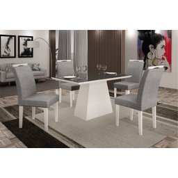 Kit 2 Cadeiras Estofadas Pampulha Leifer - 4 Kit 2 Cadeiras Estofadas Pampulha Leifer - 4