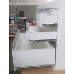 - Gabinete para Pia de Cozinha 1,50m Donatello Branco Fosco 100% Mdf 15mm Rino Móveis - 5