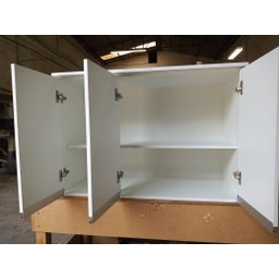- Gabinete para Pia de Cozinha 1,50m Donatello Branco Fosco 100% Mdf 15mm Rino Móveis - 6