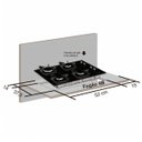 Ver imagem 3 de Cooktop 4 Bocas com Queimador Ultra Chama Mueller