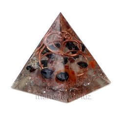 Orgonite Pirâmide Cobre 4cm - 2