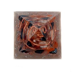 Orgonite Pirâmide Cobre 4cm - 4