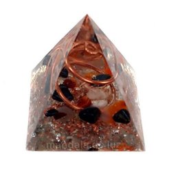 Orgonite Pirâmide Cobre 4cm - 3