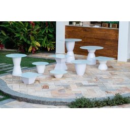 Base para Mesa Moly Cinza - 9