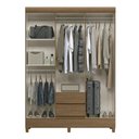 Ver imagem 3 de Guarda Roupa Casal Fit 6 Portas e 2 Gavetas Jequitibá - Santos Andirá