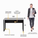 Ver imagem 3 de Escrivaninha Mesa de Escritório 120cm Multimóveis CR25327