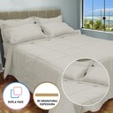 Ver imagem 2 de Edredom Cama Casal Queen com Jogo de Lençol Meia Estação