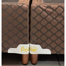 Base Box King Somier para Colchao Marrom 193x203 Altura 25cm + Pés - 2