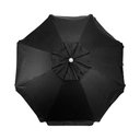 Ver imagem 2 de Guarda-Sol em Bagum e Haste de Alumínio 1,60M Preto Bel