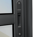 Ver imagem 5 de Porta Correr 2F.Moveis 210 x 150 Elite c/Fecho Autom V.Reflex Mix Preto Brimak
