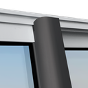 Ver imagem 4 de Porta Correr 2F.Moveis 210 x 150 Elite c/Fecho Autom V.Reflex Mix Preto Brimak