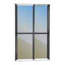 Ver imagem 1 de Porta Correr 2F.Moveis 210 x 150 Elite c/Fecho Autom V.Reflex Mix Preto Brimak