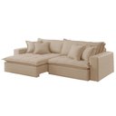 Ver imagem 3 de Sofá Zen Linho 02 Módulos 80 Cm B25 Meu Sofá Online A226 Linho Bege