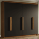 Ver imagem 1 de Guarda-roupa Casal 6 Portas Batentes Venus Madesa