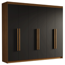 Ver imagem 3 de Guarda-roupa Casal 6 Portas Batentes Venus Madesa