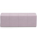 Ver imagem 6 de Puff Decorativo Living Sala de Estar 140 Cm Roma W01 Suede Rosê - lyam