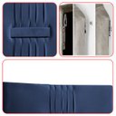 Ver imagem 7 de Cabeceira Painel Estofada Nevada Suede Azul Casal 1,40m para Cama Box