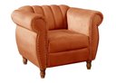 Ver imagem 3 de Poltrona Realeza Cor:Veludo Terracota 400