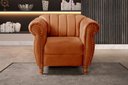 Ver imagem 1 de Poltrona Realeza Cor:Veludo Terracota 400