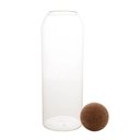 Ver imagem 2 de Pote de Vidro Borossilicato 1300 ml com Tampa Cortiça - Mimo Style