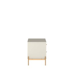 Mesa de Cabeceira 2 Gavetas Jasper Off White - 6