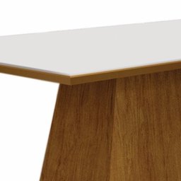 Mesa de Jantar Retangular Tampo MDF/Vidro 180cm Pampulha Leifer - 5 Mesa de Jantar Retangular Tampo MDF/Vidro 180cm Pampulha Leifer - 5