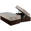 Ver imagem 1 de Cama Box Baú Solteiro: Colchão Molas Masterpocket Ensacadas Ortobom Conjunto Box Baú - Ortobom