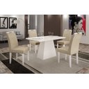 Ver imagem 3 de Mesa de Jantar Retangular Tampo MDF/Vidro 120cm Pampulha Leifer