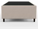 Ver imagem 4 de Cama Box Solteiro Suede Premium Santo Box 40x88x188:bege