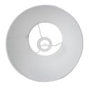 Ver imagem 3 de Cúpula Clássica para Abajur Luminária 19x16x28cm Tecido Algodão Soquete Nacional Ref 20a