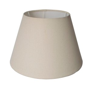 Cúpula Clássica para Abajur Luminária 19x16x28cm Tecido Algodão Soquete Nacional Ref 20a