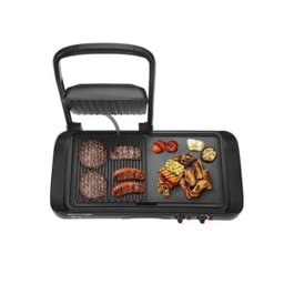 Chapa Grill Eletrico 2 Em 1 com Coletor De Gordura 127v Preto Multilaser - 3