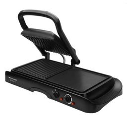 Chapa Grill Eletrico 2 Em 1 com Coletor De Gordura 127v Preto Multilaser - 2