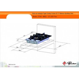 Cooktop Fischer 2 Bocas Platinium - 2