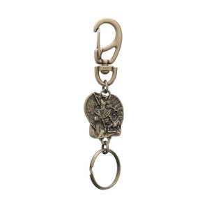 Chaveiro de São Miguel Arcanjo Metal Ouro Velho Fornecedor 1 F1-ct14-152-7
