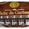 Placa Decorativa Clube da Cachaça + Copos - 4