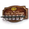 Placa Decorativa Clube da Cachaça + Copos - 3