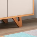 Ver imagem 5 de Aparador Buffet Bar Para Sala 02 Portas 02 Gavetas Valentim B01 Cinamomo Off White - Lyam Decor