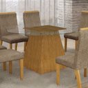 Ver imagem 2 de Mesa de Jantar Tampo Vidro Octogonal Grécia Leifer