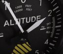 Ver imagem 5 de Relógio de Parede Instrumento Aeronáutica Altímetro Altitude