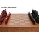 Ver imagem 4 de Tabuleiro de Xadrez Lewis Celta Viking em Resina