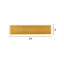 Ver imagem 2 de Arandela Sindora Dcb03232 Led Dourada Bivolt