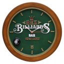 Ver imagem 1 de Relógio Decorativo de Parede - Billiard REX Verde