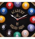 Ver imagem 2 de Relógio Decorativo Parede de Fibra - Billiard Preto