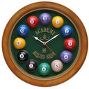 Ver imagem 1 de Relógio Decorativo Parede de Fibra - Billiard Verde