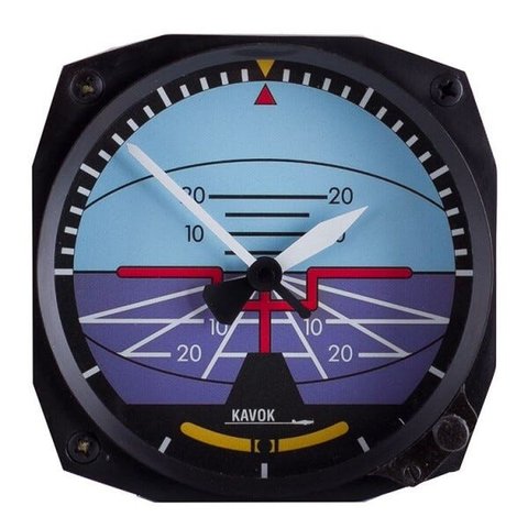 Relógio de Parede Instrumento Aeronáutica - Horizonte