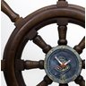 Relógio de Parede Timão de Barco em Resina 50cm Náutica - 3