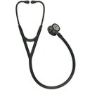 Ver imagem 1 de Estetoscopio 3m Littmann Cardiology Iv 6204 Preto com Smoke Alto Polimento e Conector Champanhe